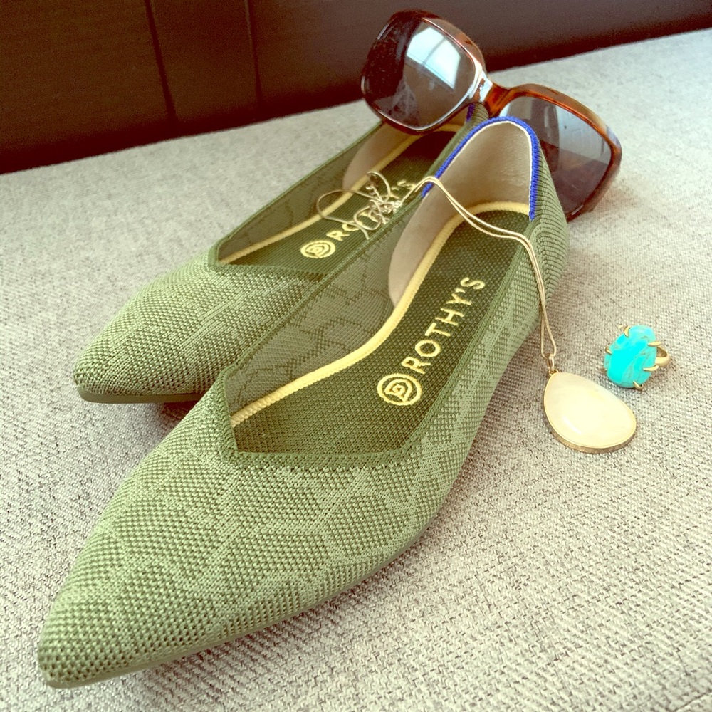 Rothy’s Safari Points (Size 8)